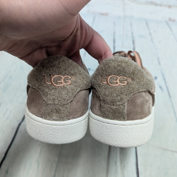 UGG Pink Suede Sneakers - Picture 5 of 8